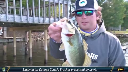 Louis Monetti closes the gap with biggest fish of morning