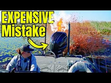 I Wrecked My Boat to find $100k worth of Bass...