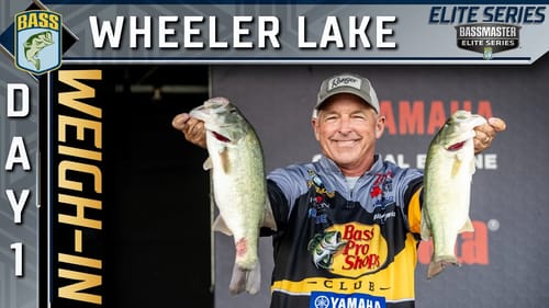 ELITE: Day 1 weigh-in at Wheeler Lake