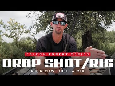 Falcon Expert DROP SHOT/RIG Rod – What the PROS fish with it! ft. Luke Palmer