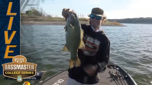 COLLEGE BRACKET: Tucker Smith boats a big one, 4-8 smallmouth