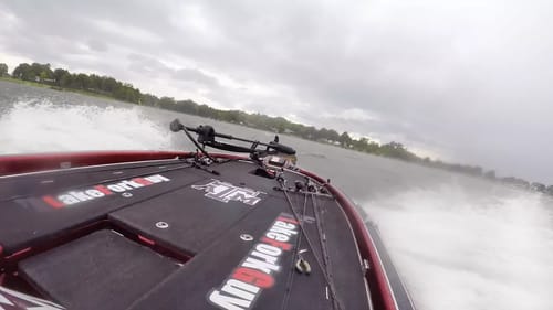 Surprise Storm While Fishing | Big Waves in Minutes
