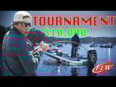 I ACCIDENTALY Entered A FLW BASS TOURNAMENT (Hooked A Big ONE!)