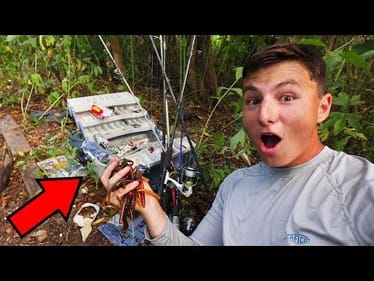 WE Found $1,000 Of ABANDONED Fishing Tackle (Not Clickbait!)