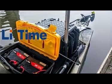 INSTALLING "@NewportElectric  NK180" ON MY HOBIE PA14!!  "Li TIME" 12v 50ah Lithium Batteries