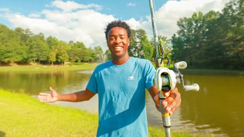 Frog Fishing for the BIGGEST Bass (Trophy Pond)
