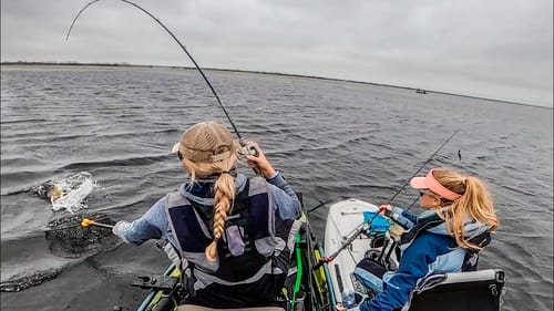 FLORIDA Kayak fishing with Hillary Martin (Her FIRST kayak fishing experience)