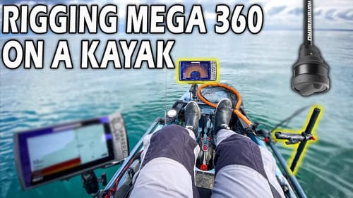 How to RIG and READ Humminbird MEGA 360 on your KAYAK | Kayak Fishing Electronics