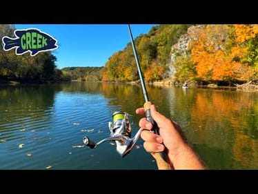 AMAZING FALL RIVER FISHING