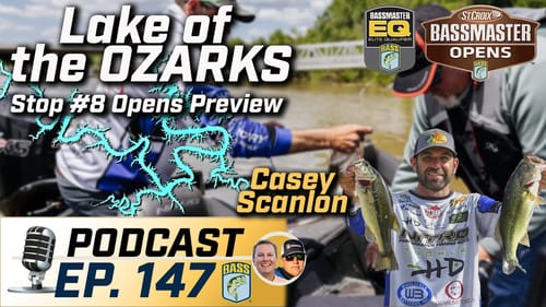 Crunch time for Elite Series qualification at Lake of the Ozarks (Ep. 147 Bassmaster Podcast)