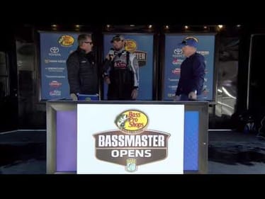 Basspro.com Bassmaster Central Open 1 - Day 1 Weigh-in