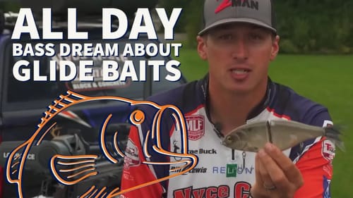 BASS Get OBSESSED with Glide Baits