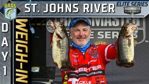 ELITE: Day 1 weigh-in at the St. Johns River