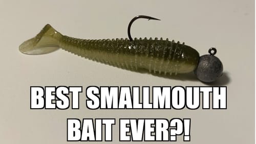 This Finesse Swimbait is the BEST Smallmouth Bass Fishing Lure!!