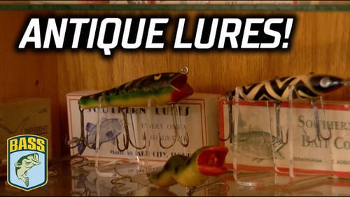 Bernie Schultz's favorite past time (Antique Lure Collecting)