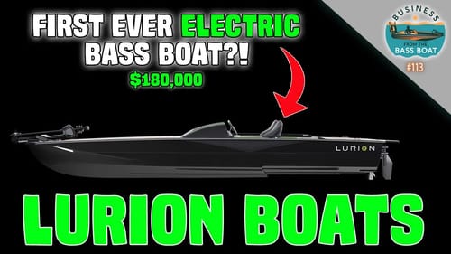 All ELECTRIC Bass Boat for $180,000?! LURION BOATS on BFTBB