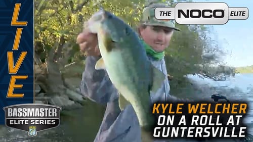 Kyle Welcher on a roll at Guntersville (Day 3)