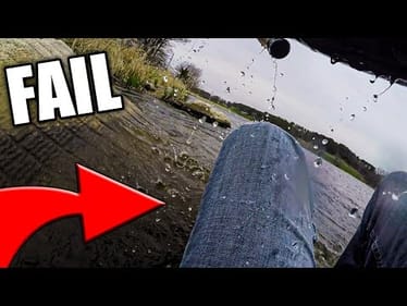 Spring Bass Fishing Isn't ALWAYS Easy - I FELL IN!