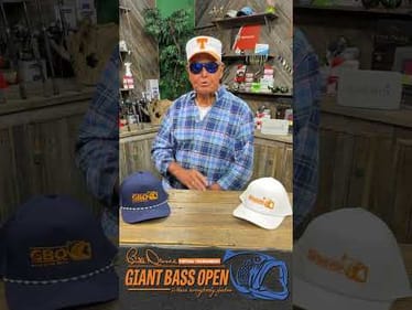 We've got a new Bill Dance Giant Bass Open Nationwide tournament leader!