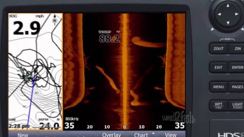 How to use Side Scan to Find Bass