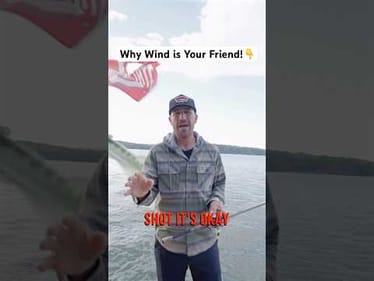 How Wind Helps Bass Fisherman 🤝