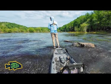 Wading This Huge River for Aggressive Bass