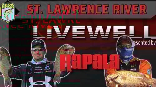 LIVEWELL previewing the 2021 Bassmaster Elite at St. Lawrence River