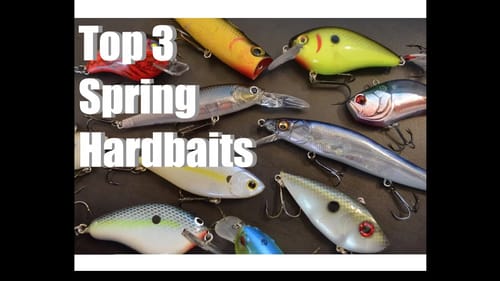 The Best Hardbaits for Spring Bassin' (Top 3)