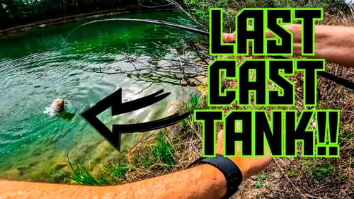 BIGGEST BASS Of the DAY Caught on the LAST CAST!!! || Spring Bass Fishing
