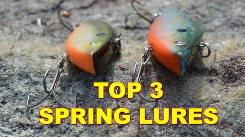 3 Best Lures For Spring Bass Fishing | How To | Bass Fishing