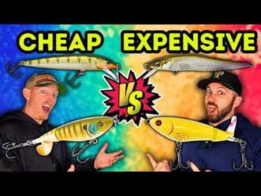 CHEAP VS EXPENSIVE Bass Fishing Lures: HUGE UNBOXING!