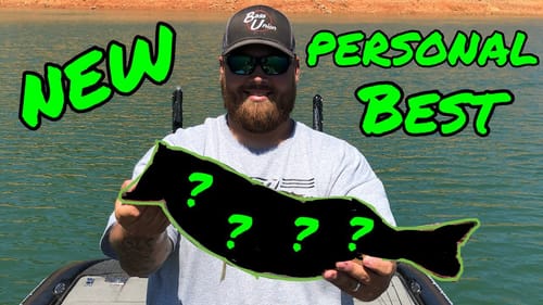 Lake Oroville NEW Personal Best | Bass Union On The Water Jig Lessons/Instruction
