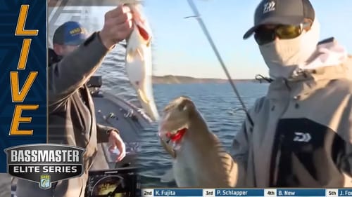Kyoya Fujita and Luke Palmer go back to back on Toledo Bend
