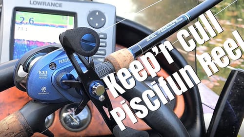 Piscifun Reel Keep'r Cull - Non Sponsored Review and Giveaway - Closed