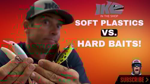 Soft Plastics VS  Hardbaits