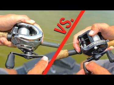 Futuristic Digital Reel VS. Old Vintage Reel -- Fishing CHALLENGE