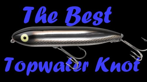 Best Knot for Topwater Baits - The Loop Knot