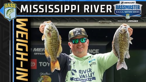 NATION: Weigh-ins at Mississippi River in La Crosse, WI (Qualifier 3)