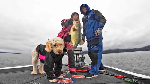 Teaching My WIFE How To Fish A TRAP!! (GIANTS CAUGHT)