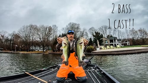 I CAN'T BELIEVE THIS HAPPENED!! || Winter Bass Fishing