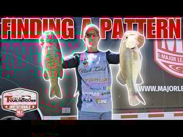 Day One @MLF5official Invitationals on Lake Eufaula (Finding the Winning Pattern)