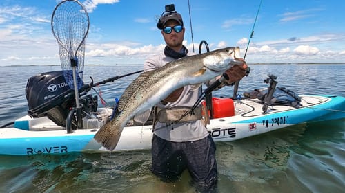 caught my PB trout in a fishing tourney... but it didn't count for anything?