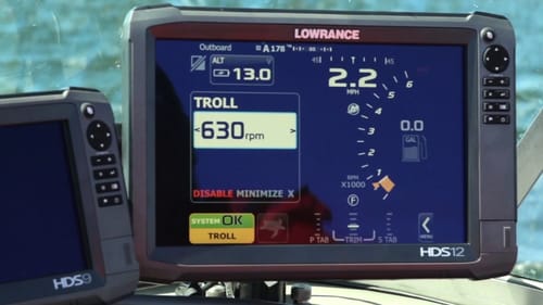 Hands-Free Outboard Control with Mercury VesselView and Lowrance