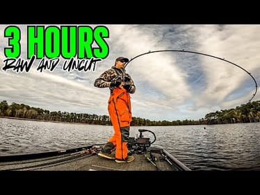 LAST MINUTE Lure Change SAVED The DAY!!! || 3 Hours Raw and Uncut Bass Fishing