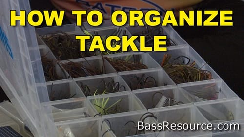 How To Organize Tackle | Terminal Fishing Tackle | Bass Fishing