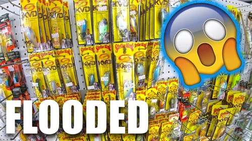 His TACKLE Shop FLOODED and now it Looks Like THIS!! (Bait Shop Walk Thru)