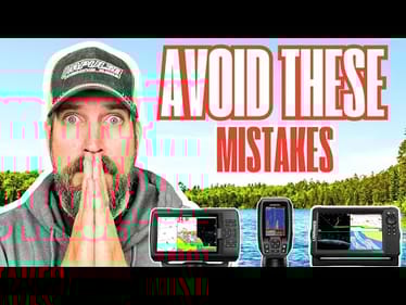 4 Fish Finder Mistakes I Made.... And You Should Avoid!