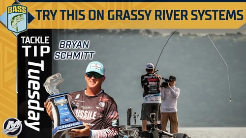 Bryan Schmitt's winning bait and setup at the Mississippi River