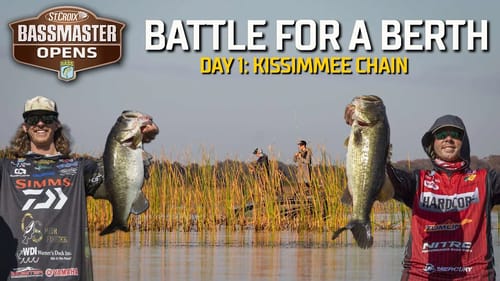 Battle for a Berth: Day 1 Bassmaster Open at Kissimmee Chain
