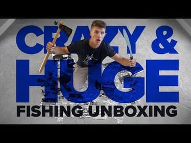 CRAZY & HUGE Fishing Unboxing